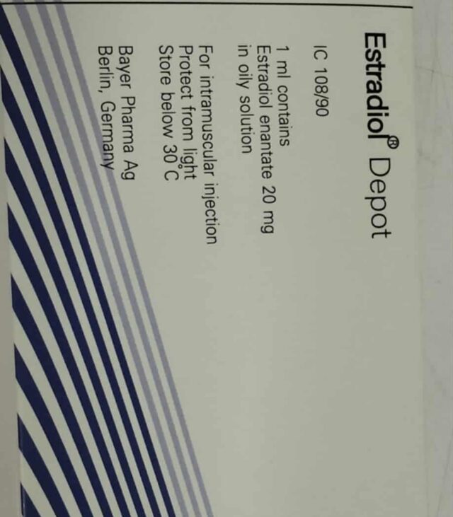 Estradiol enantate 20mg (Bayer) - Image 2